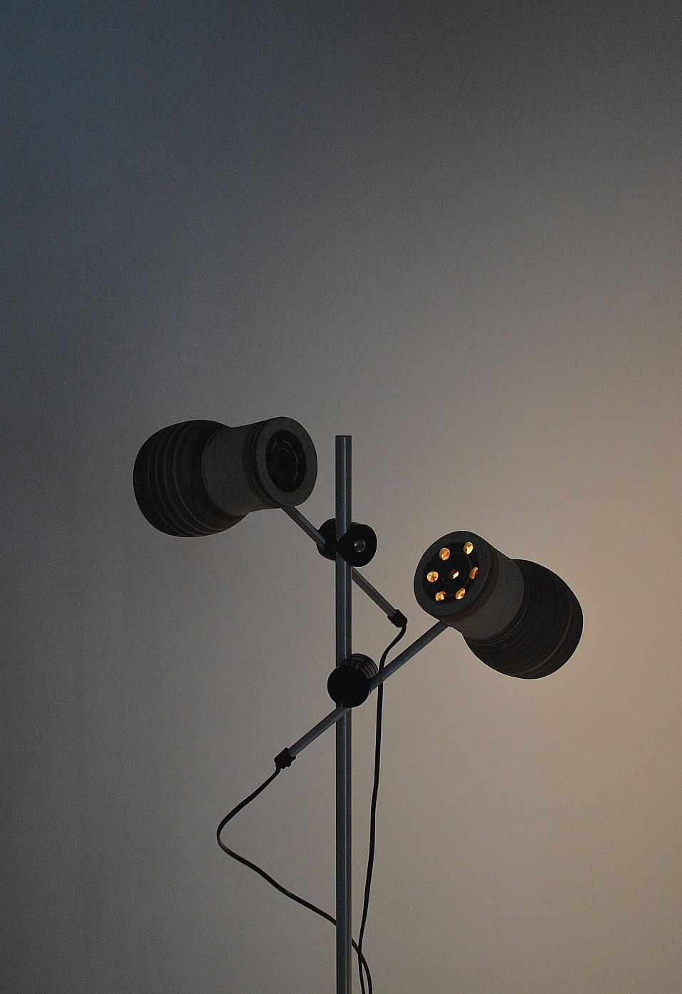 Thumbnail: Zeldzame Deense keramische vloerlamp van Lyskaer Belysning, jaren '70