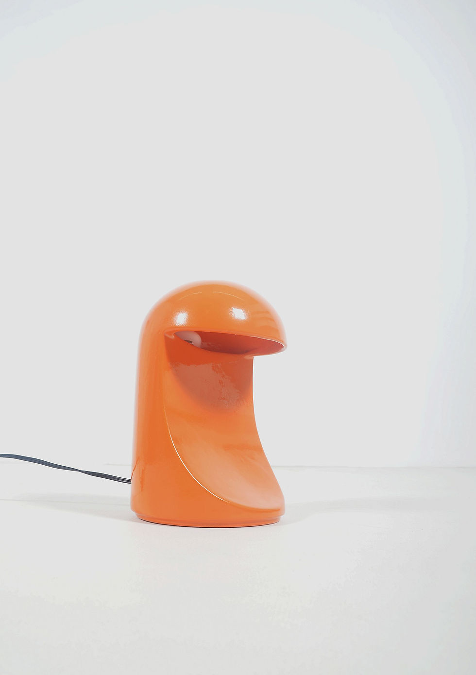 Thumbnail: Keramische lamp Longobarda ontworpen door Marcello Cuneo voor Gabbianelli, '60