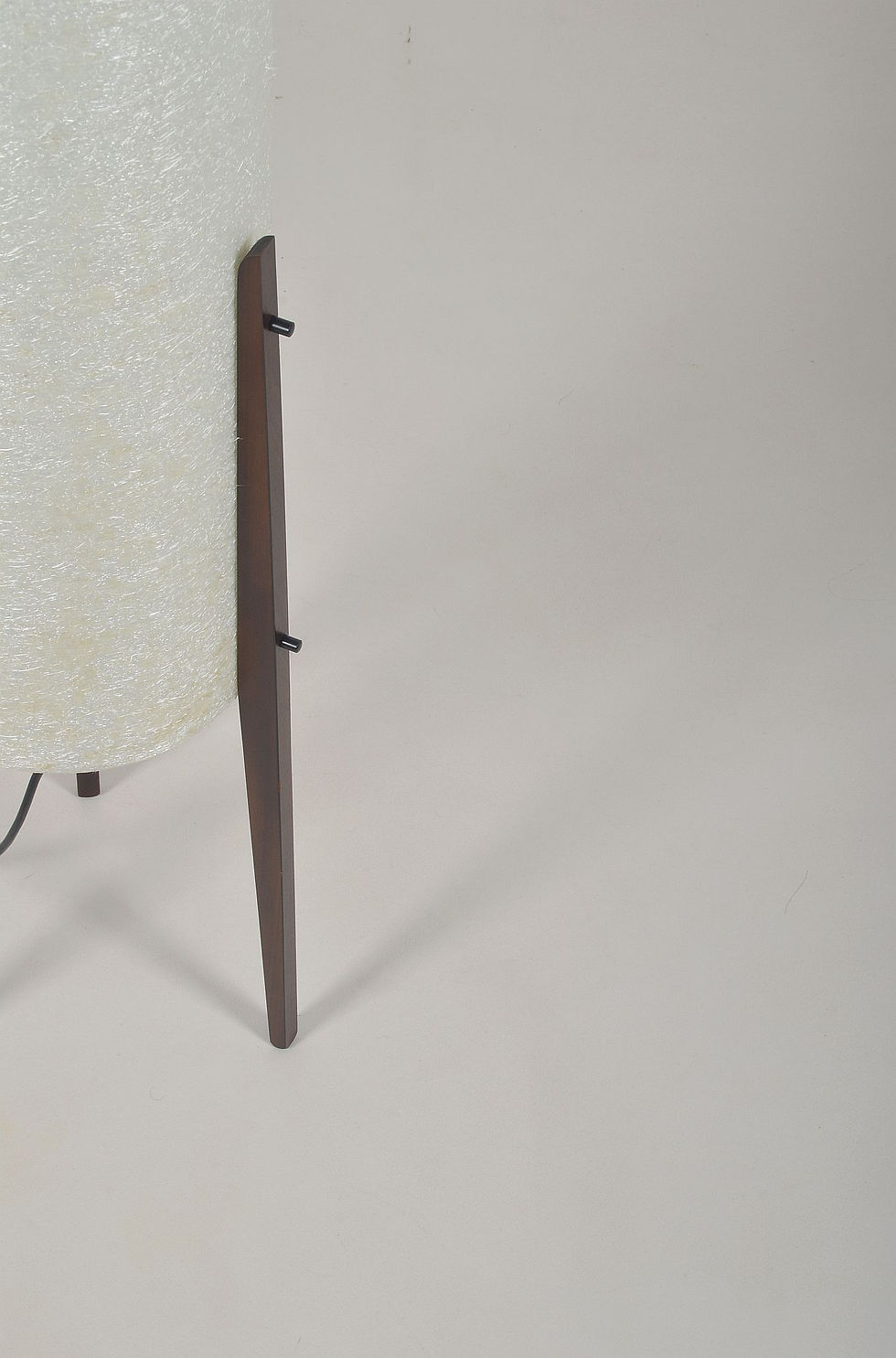 Thumbnail: Vintage rocket vloerlamp in glasvezel van Dame & Co, jaren '60
