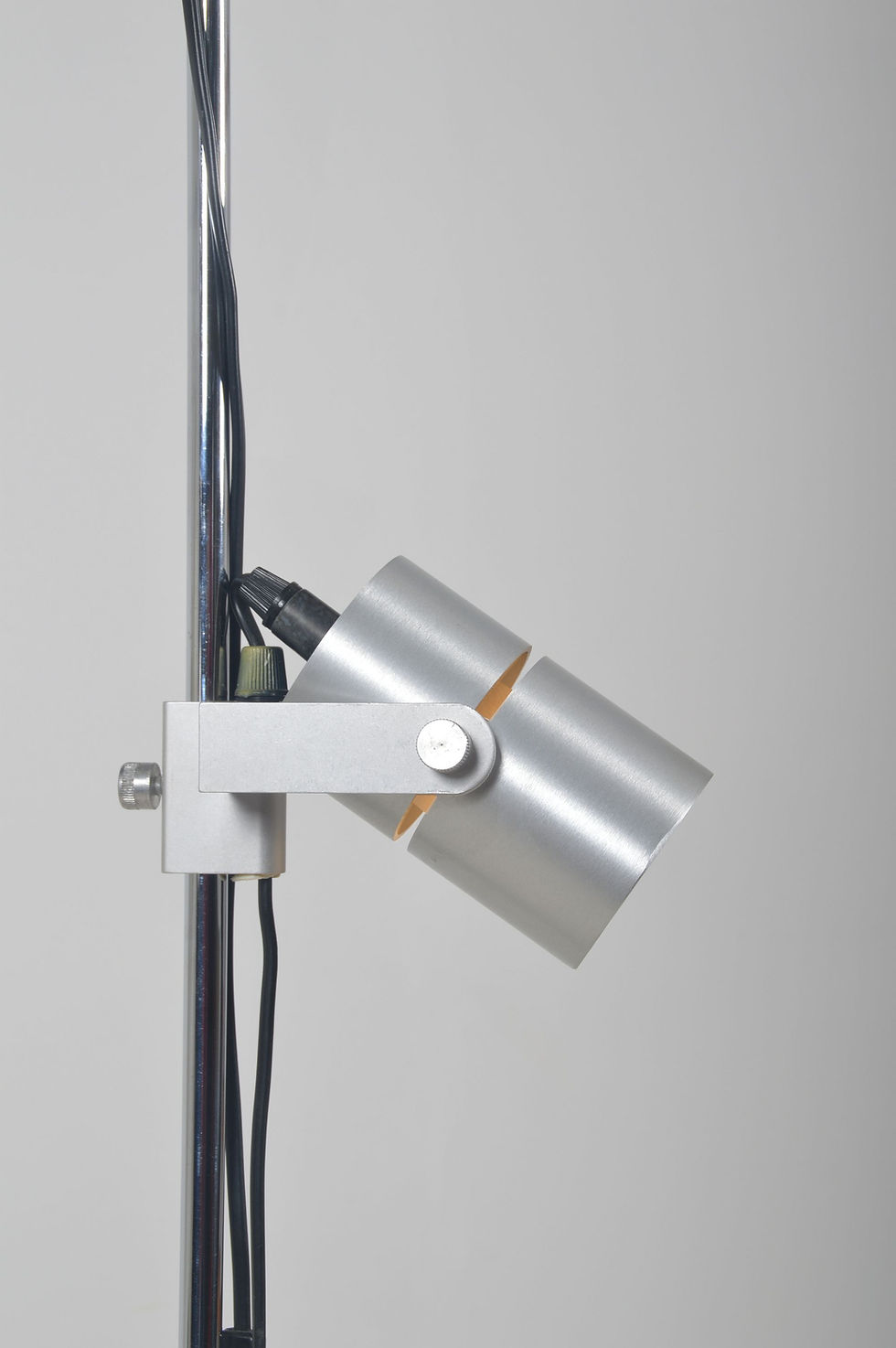 Thumbnail: Deense vloerlamp met 2 spots van J. Junge, jaren '70