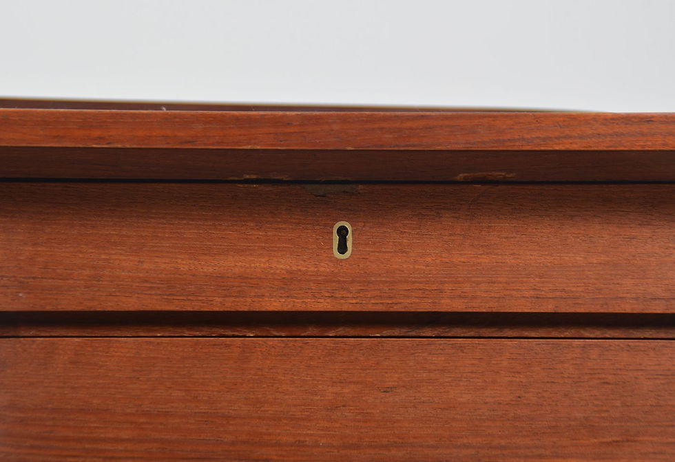 Thumbnail: Mid century 'boomerang shaped' bureau in atomic stijl, 1961
