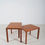 Thumbnail: Set Deense nesttafels door Kai Kristiansen voor Vildbjerg Møbelfabrik, jaren '60