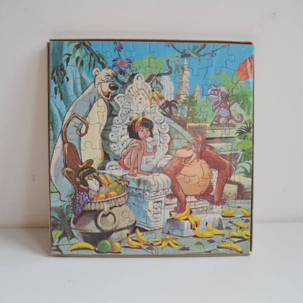Thumbnail: Beautiful puzzle of Jungle Book from the 1960s