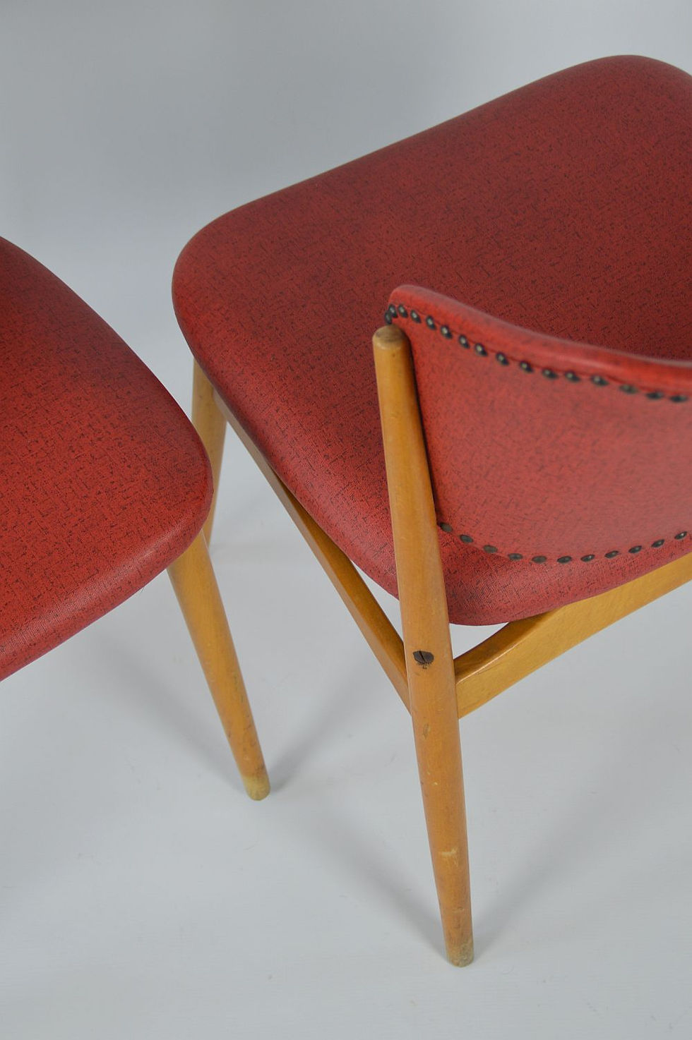 Thumbnail: Set van 4 stoelen uit de voormalige DDR, jaren '60