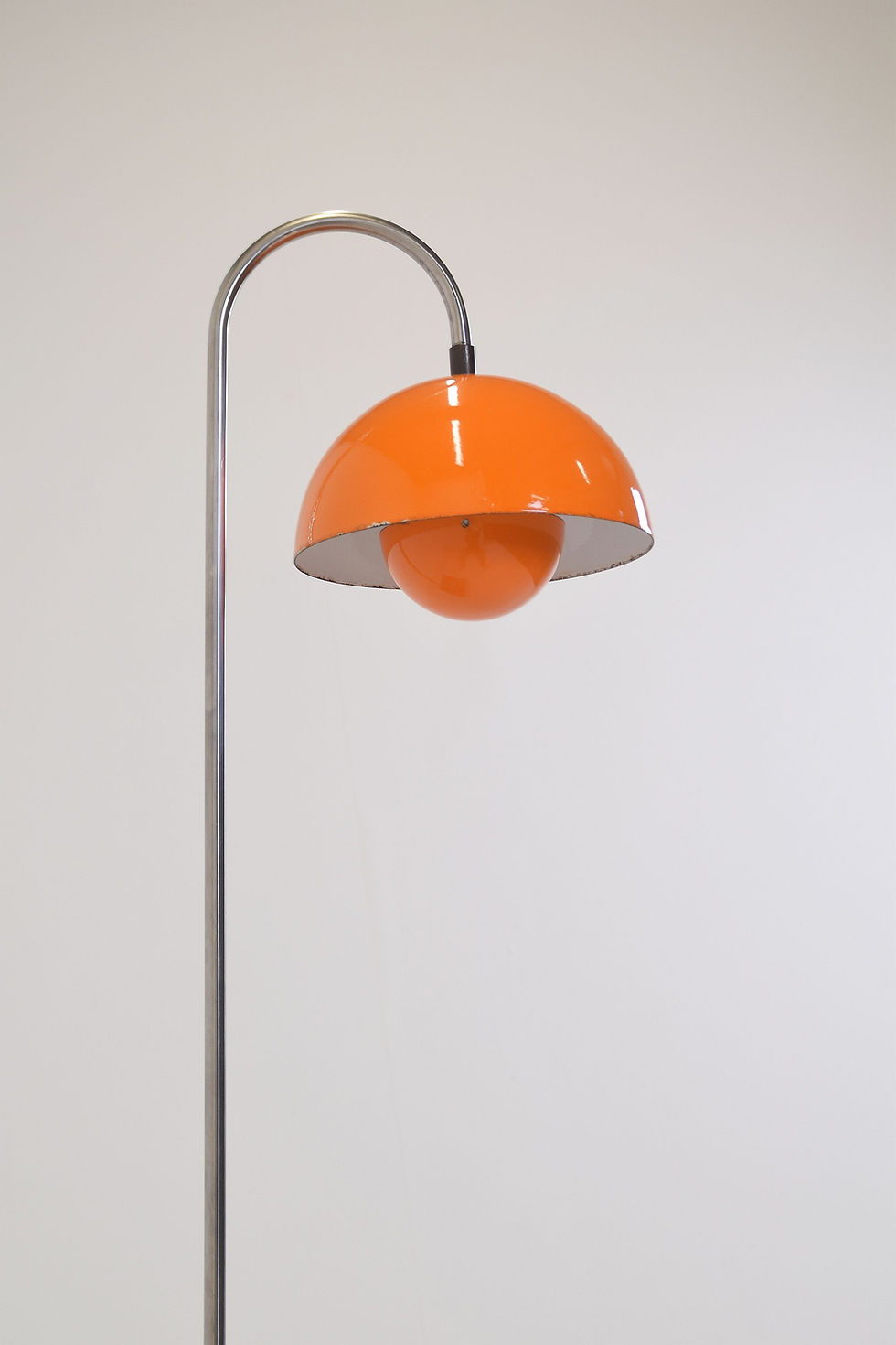 Thumbnail: Zeldzame vintage Flowerpot tuinlamp door Verner Panton voor Louis Poulsen