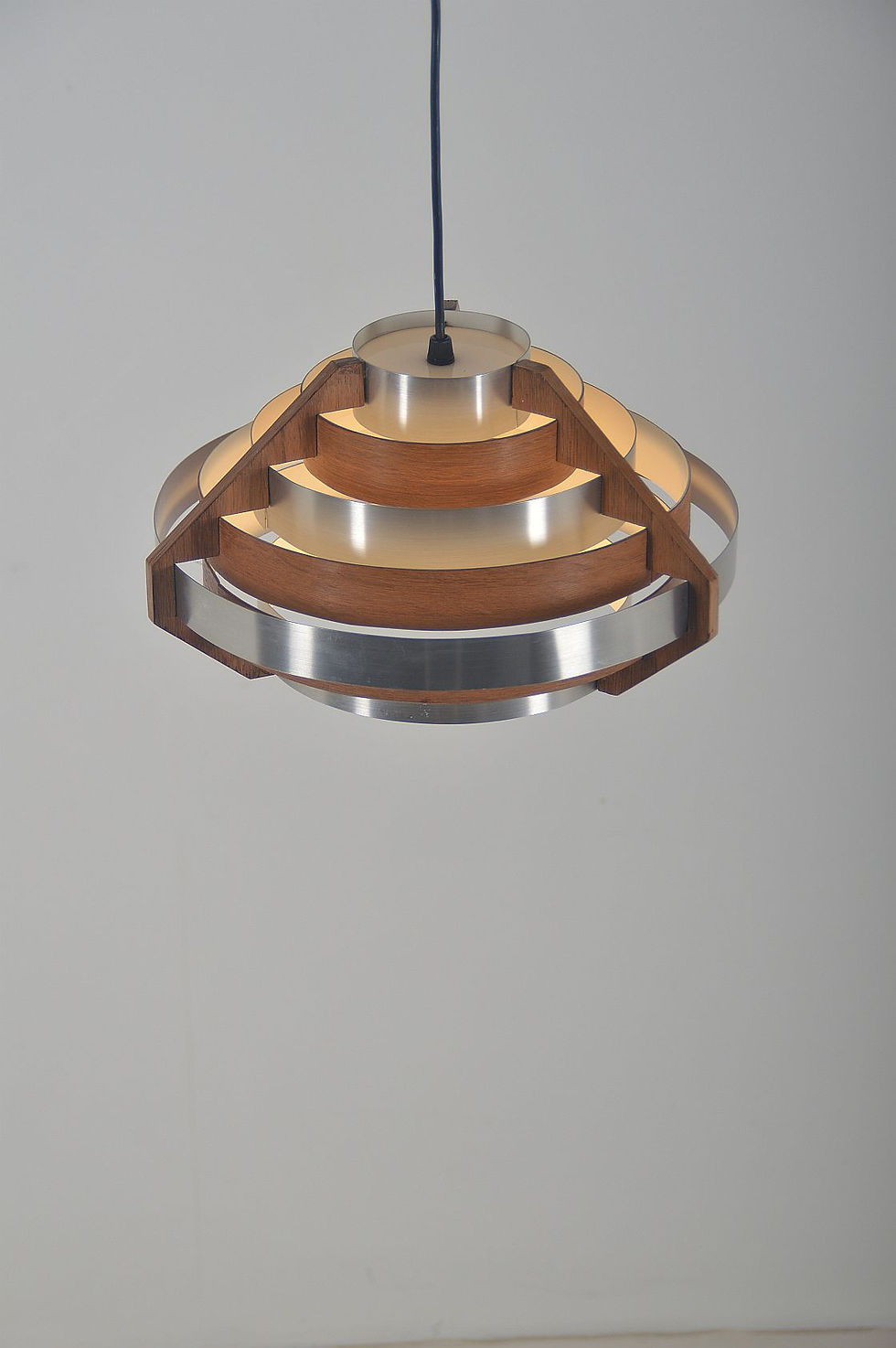 Zweedse hanglamp ontworpen door Hans-Agne Jacobsson, jaren '60
