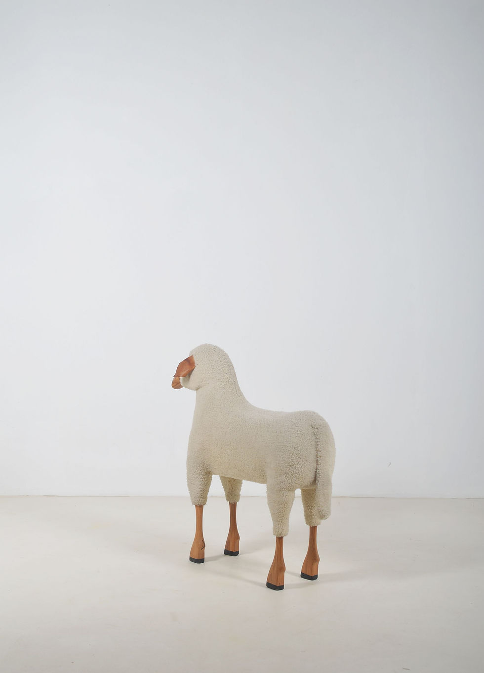 Thumbnail: Origineel XL schaap ontworpen door Hanns-Peter Krafft voor Meier, jaren '70