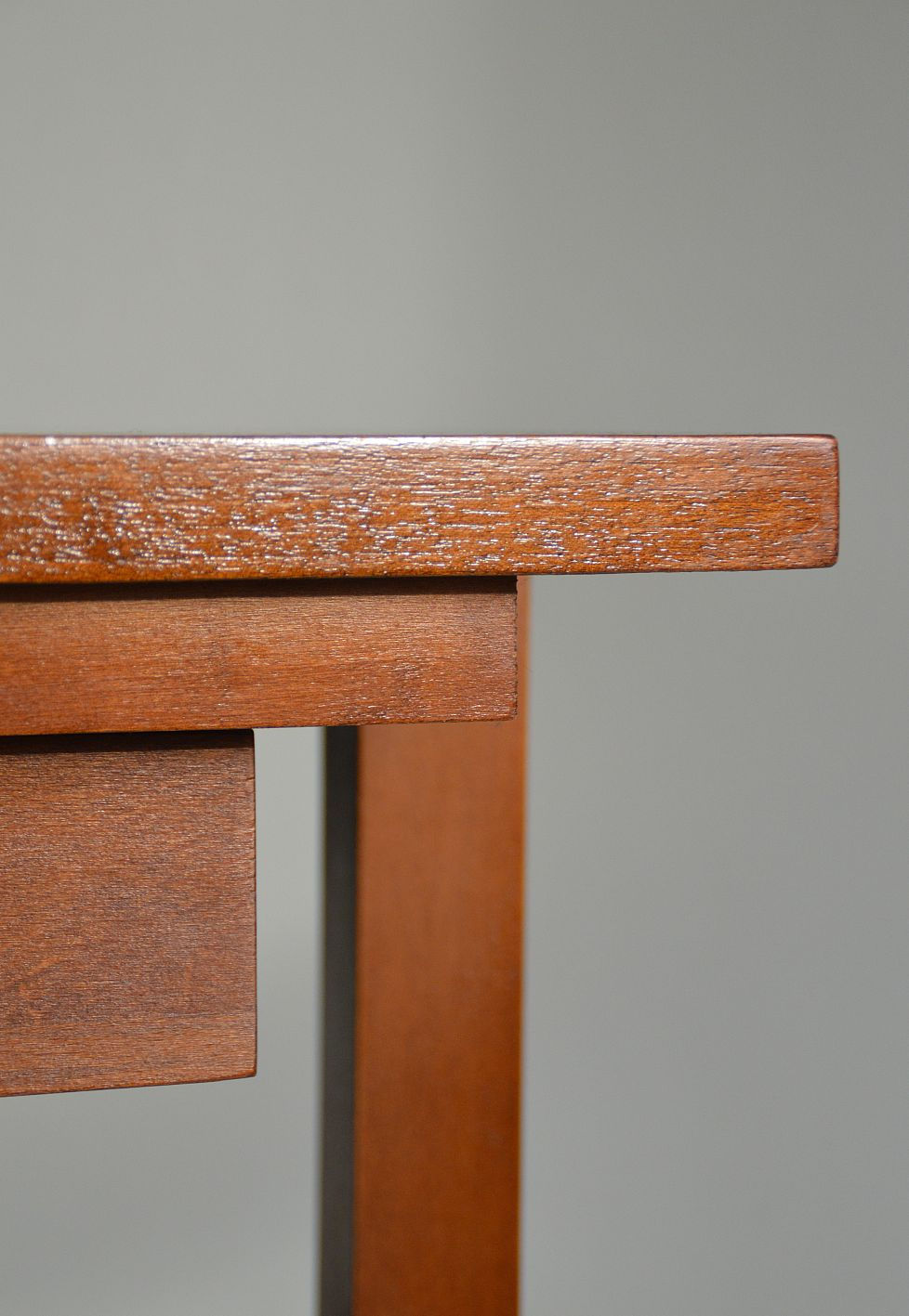 Thumbnail: Prachtige houten roltafel in Art Deco stijl, jaren '30