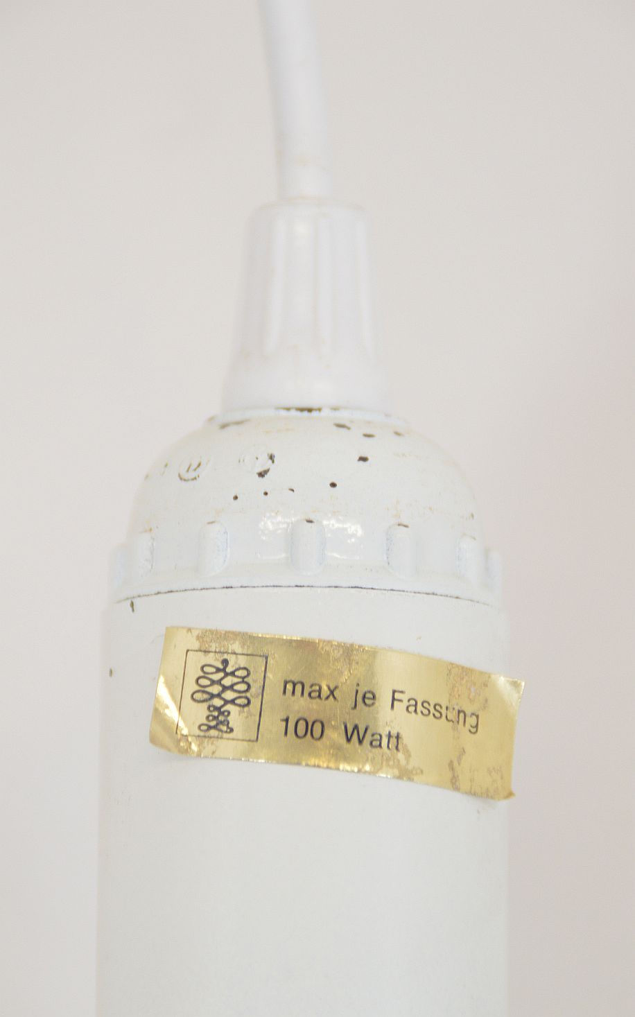 Thumbnail: Cocoon hanglamp van Goldkant Leuchten, jaren '60