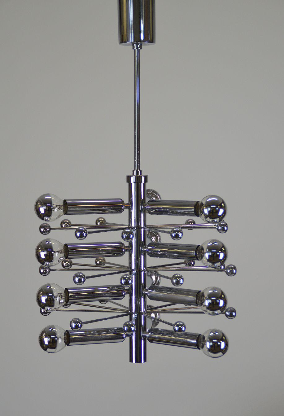 Thumbnail: Mid-century Sputnik lamp van Cosack Leuchten, jaren '70