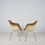 Thumbnail: 2 stoelen ontworpen door Charles & Ray Eames voor Herman Miller, jaren '70