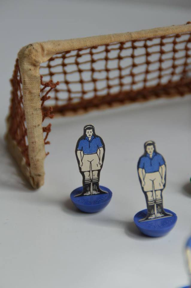 Thumbnail: Subbuteo football game, Dutch version from 1954