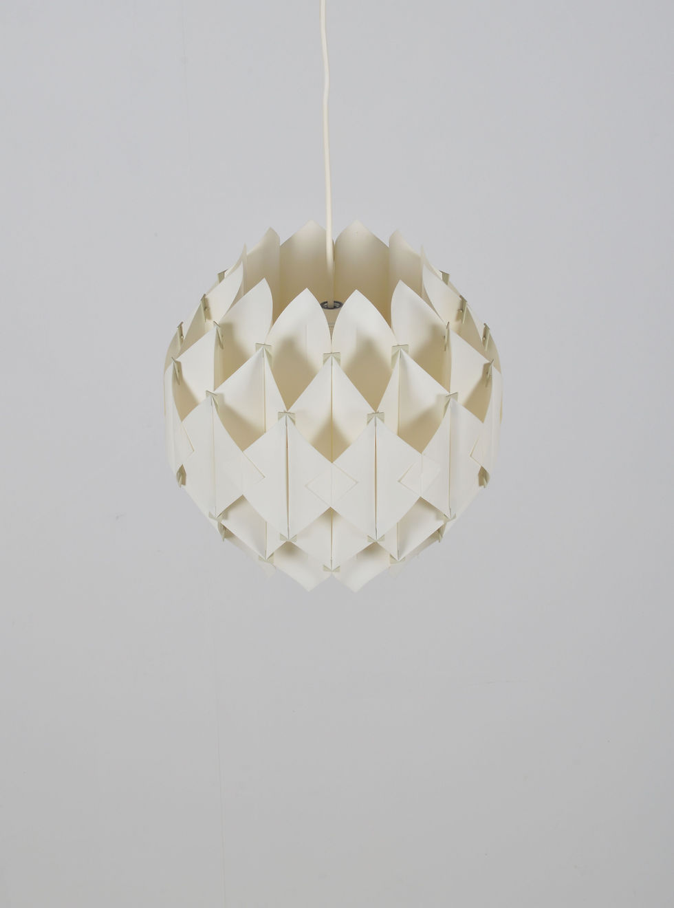 Thumbnail: Hanglamp 'Butterfly' ontworpen door Lars Eiler Schiøler voor Høyrup, jaren '60