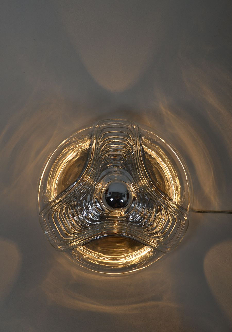 Thumbnail: Peill & Putzler 'Futura' plafondlamp, jaren '70
