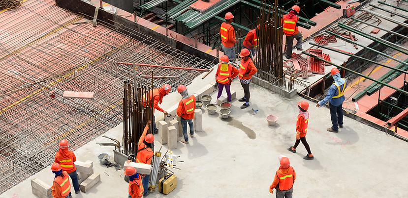 Obreros de la construcción