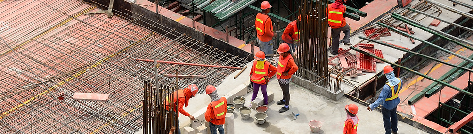 trabajadores de la construcción