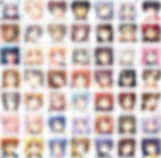 Anime faces images from Kaggle