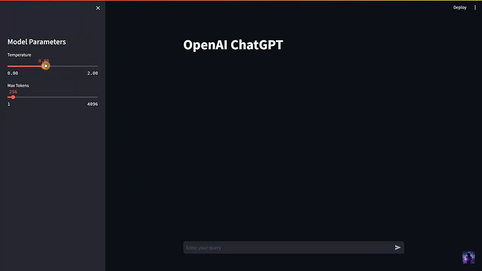 ChatGPT-style Chatbot UI