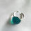 Thumbnail: Fabulous deep teal  adjustable Ring.