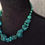 Thumbnail: Handmade Necklace Using Fabulous Turquentine Clusters.  Lucky!