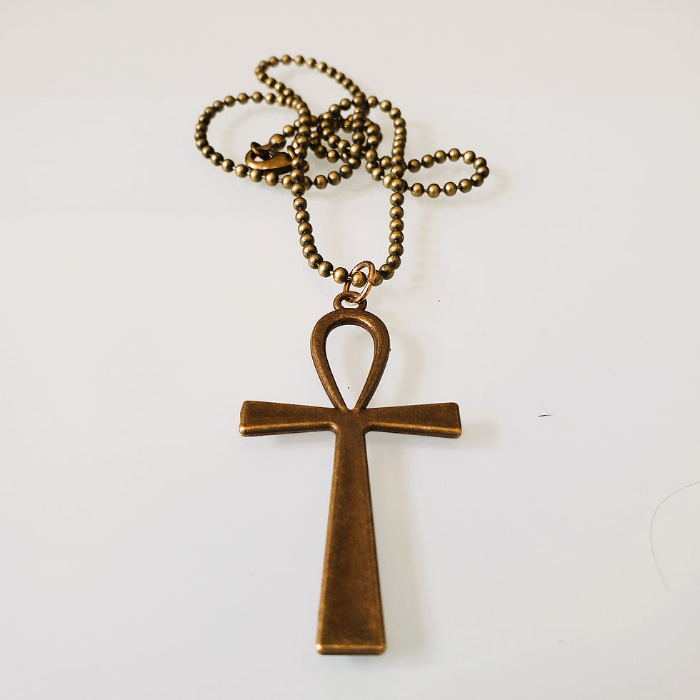 Thumbnail: The Ankh.  Symbolic of Ancient Egypt.  Simplicity to the max but striking!  Love