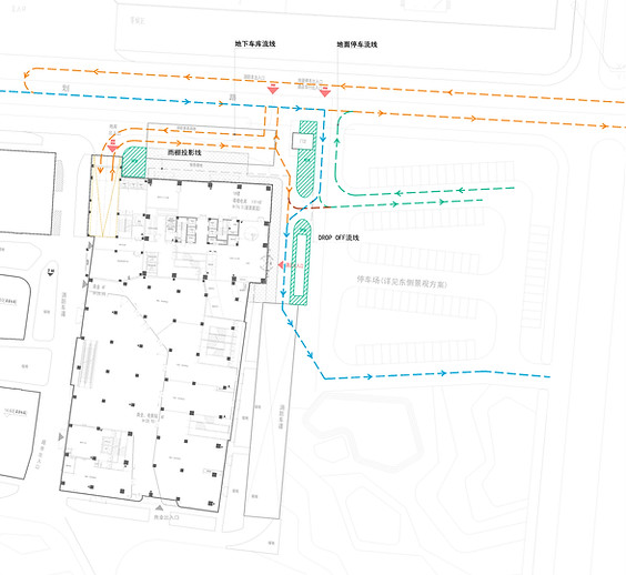 YOND HOTEL 雨棚概念方案平面1(流线分析).jpg