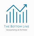 The Bottom Line Logo, Graph, Business, Accounting