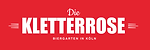 Logo Kletterrose mit dem Schriftzug die Kletterrose, Biergarten in Köln