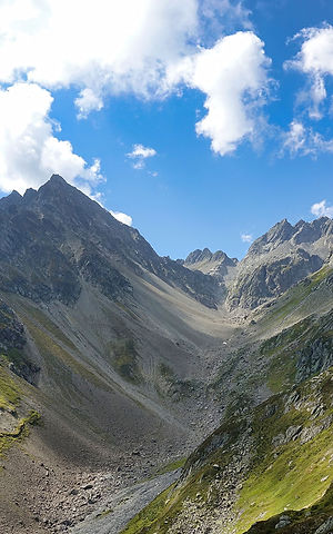 Le Wichelhorn (2767 m) depuis l'Arnisee