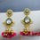 Thumbnail: Kamini Moti Pirohi Necklace Set