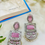 Thumbnail: Kehar Pink Monalisa Silver Jhumka