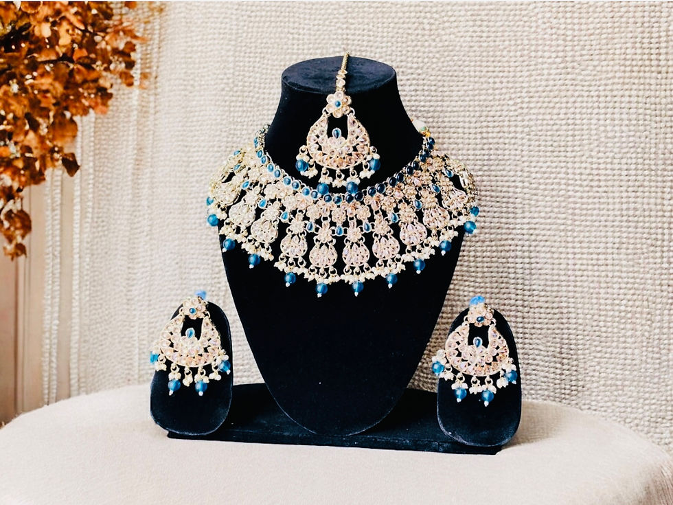Kismat Kundan Necklace set