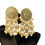 Thumbnail: Meera Ivory Kundan Drop Earring