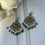 Thumbnail: Ruhi Green Stone Earring 