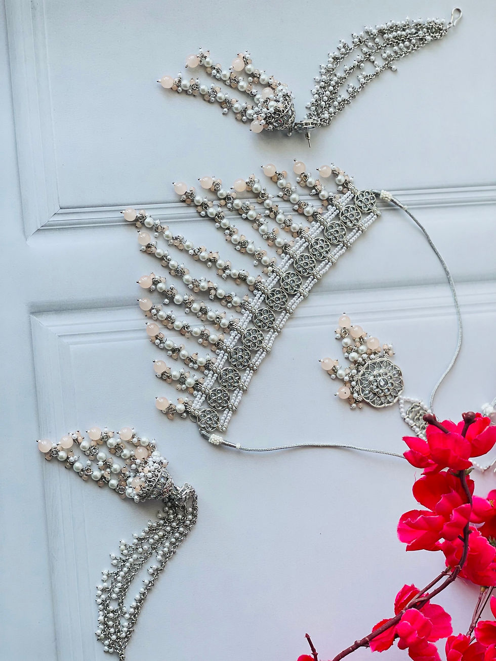 Thumbnail: Meher Designer Necklace Set 
