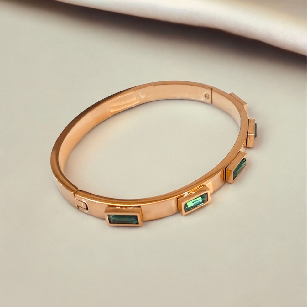 Thumbnail: Ruby Crystal Studded Bracelet