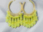Thumbnail: Alia Lime Hoop Earring 