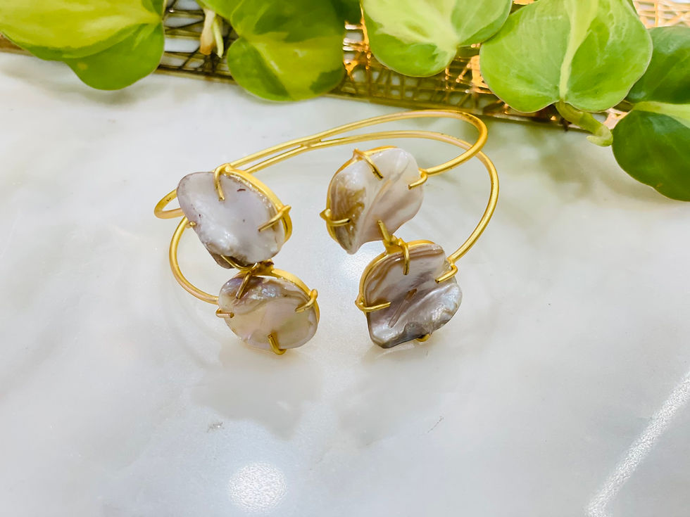 Thumbnail: Mother of Pearl Cuff Bracelet