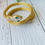 Thumbnail: Gold Plated Snake Adjustable Bracelet