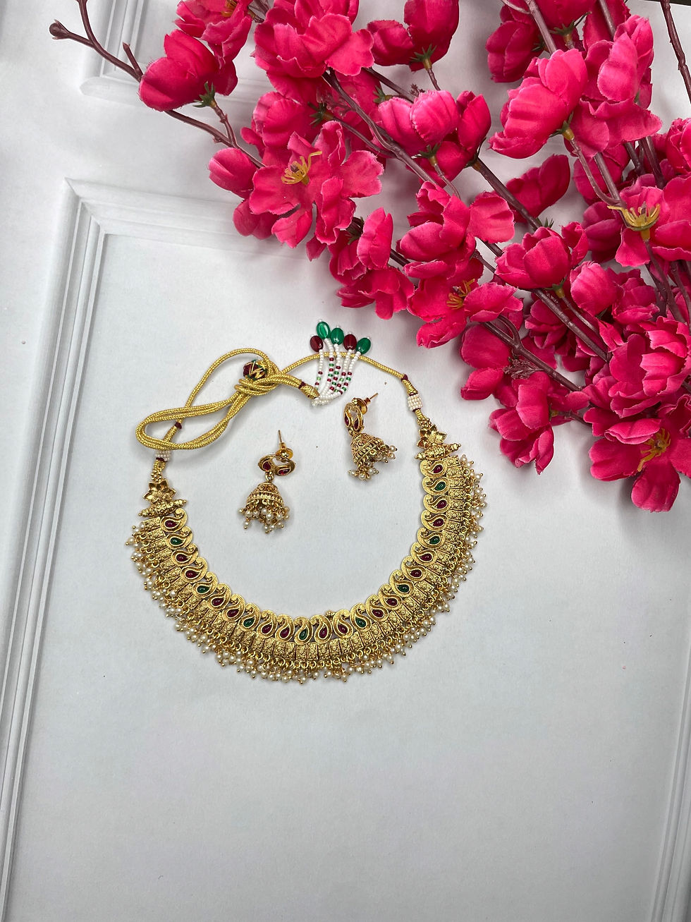 Thumbnail: Nayanthara Necklace set