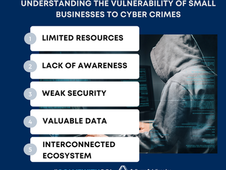 Understanding the Vulnerability of Small Businesses to Cyber Crimes