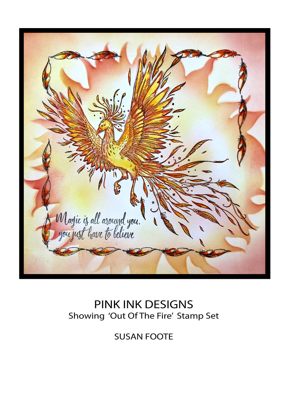 Thumbnail: Pink Ink Designs - Out Of The Ashes - Phoenix