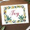 Thumbnail: Joy blank Holiday Greeting cards