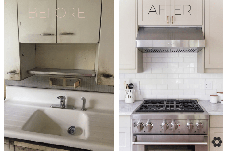 Sanabria & Co. Interior Design Studio - We are thrilled to share our kitchen reveal of this pretty little Takoma Park, Maryland flip house. Understanding how a family uses a space is critical when space planning.