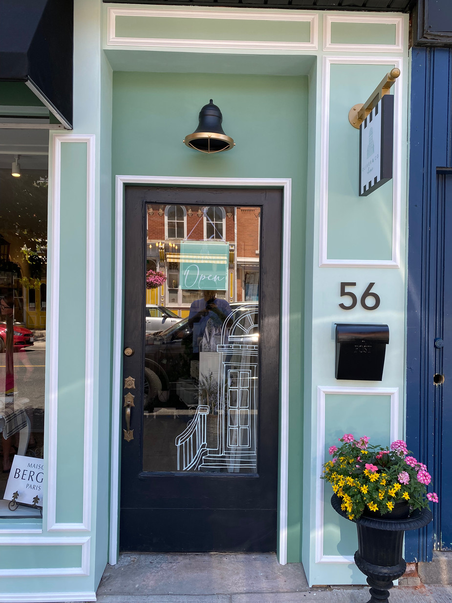 Oliver & Co. Home Storefront - Front Entrance
