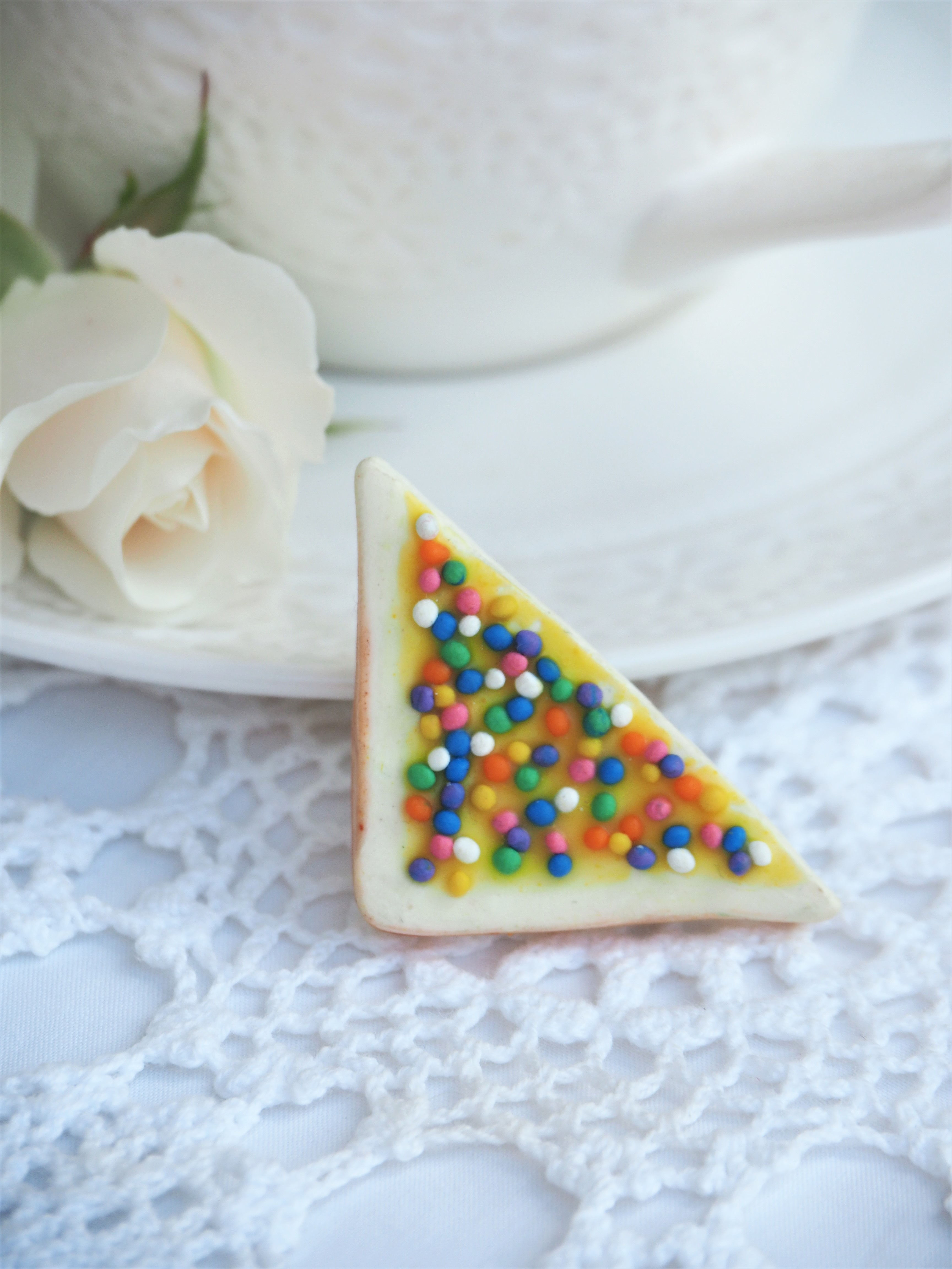 Fairy Bread Brooch
