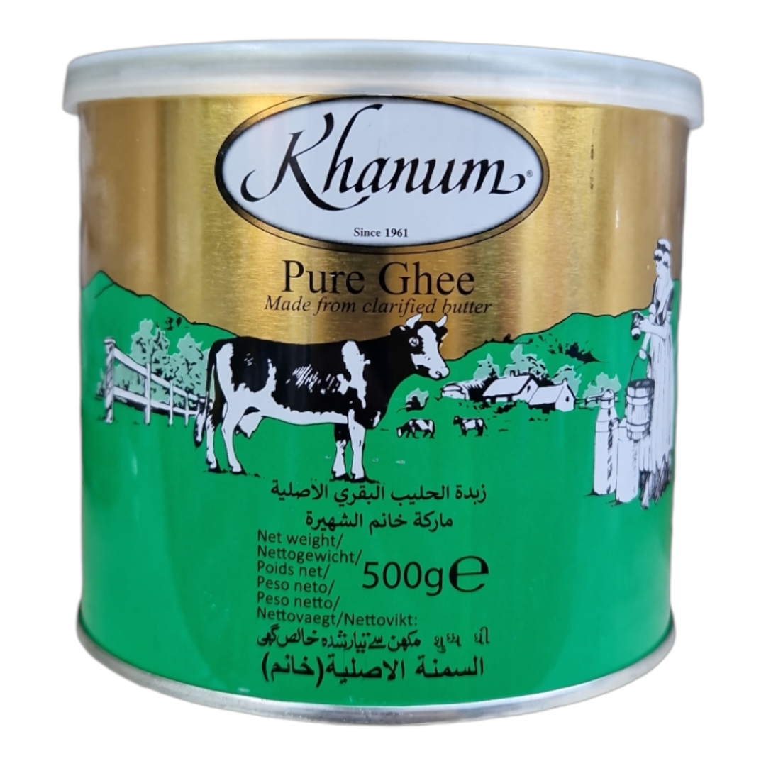KHANUM PURE BUTTER GHEE 500G