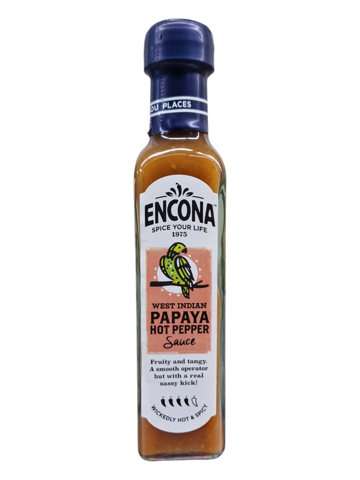 ENCONA PAPAYA HOT PEPPER SAUCE 142ML