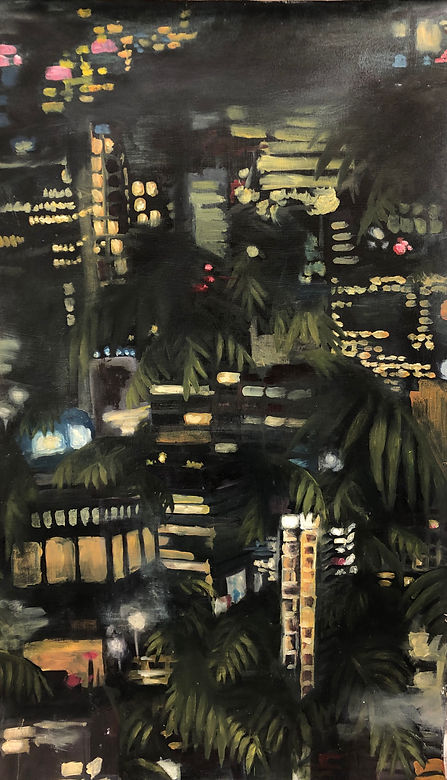 Cityscape eco art