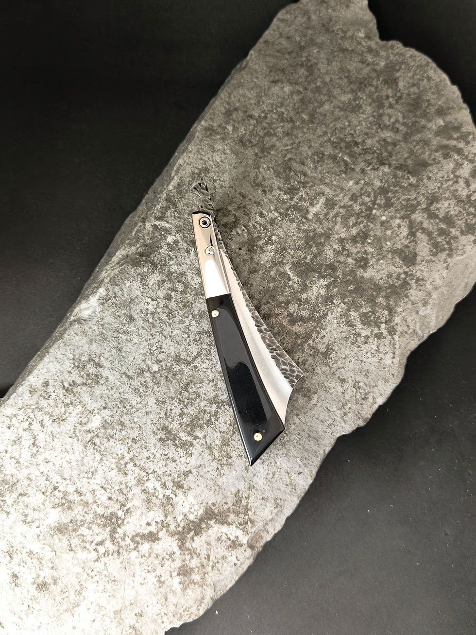 Miniature : Écorchoir slim martelé 